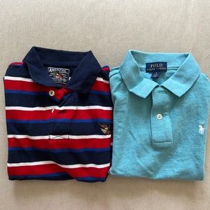 Boys sizes 5 and 6 polos